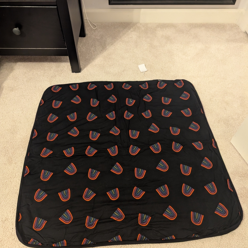 Kyte Baby Clementine Rainbow Baby Blanket